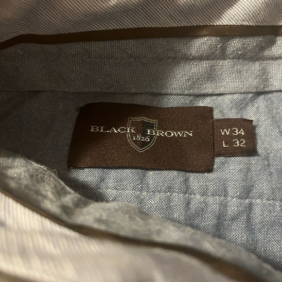 Black & Brown 1826 Grey Trousers - Picture 3 of 4